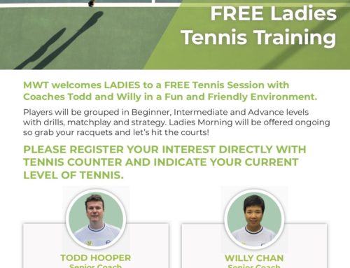 Free Ladies Tennis Training